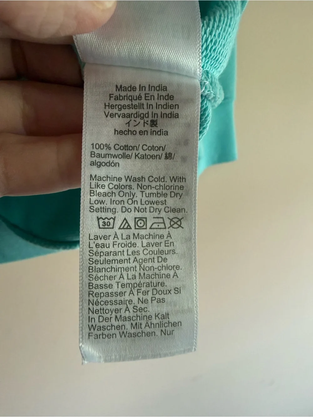 J. Crew Aqua Crewneck Sweatshirt with Cape Cod Print